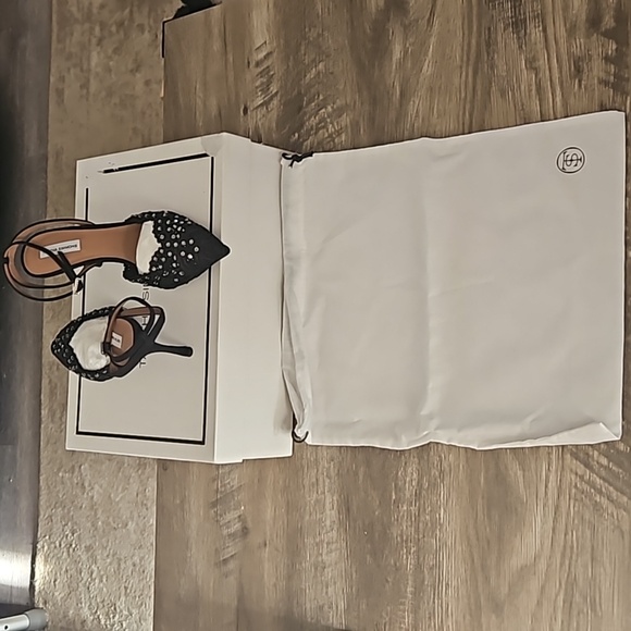 TABITHA SIMMONS SEN FLORET LACE SLINGBACK PUMPS 36B - Picture 9 of 14